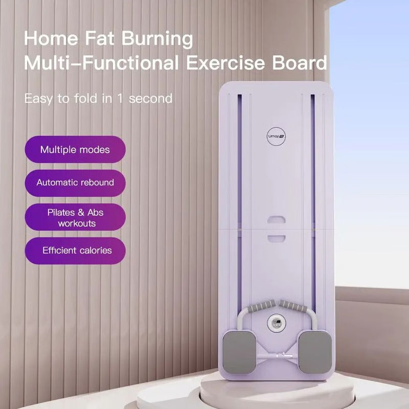 Strength Training Board with Timer and Adjustable Foot Straps