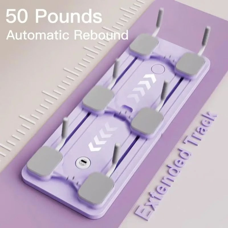 Strength Training Board with Timer and Adjustable Foot Straps