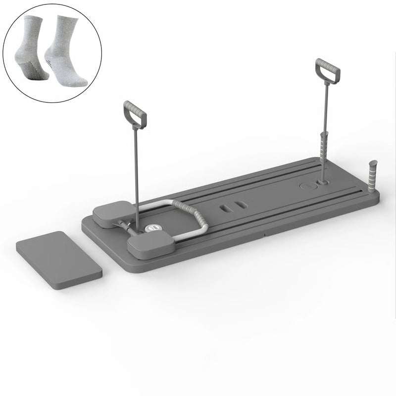 Strength Training Board with Timer and Adjustable Foot Straps