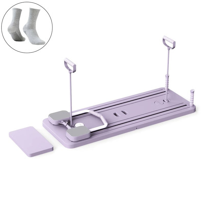 Strength Training Board with Timer and Adjustable Foot Straps
