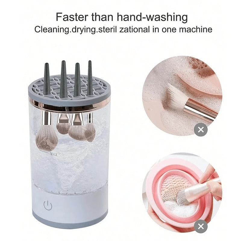 Deep Cleaning Electric Machine for Makeup Brush Hygiene