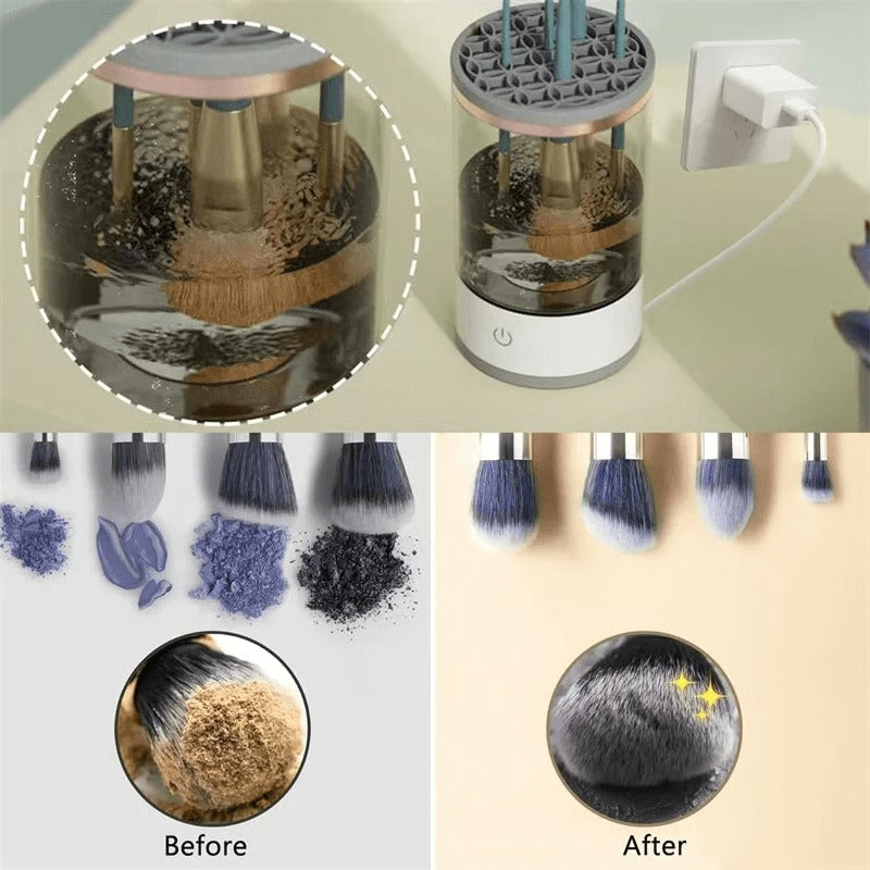 Deep Cleaning Electric Machine for Makeup Brush Hygiene