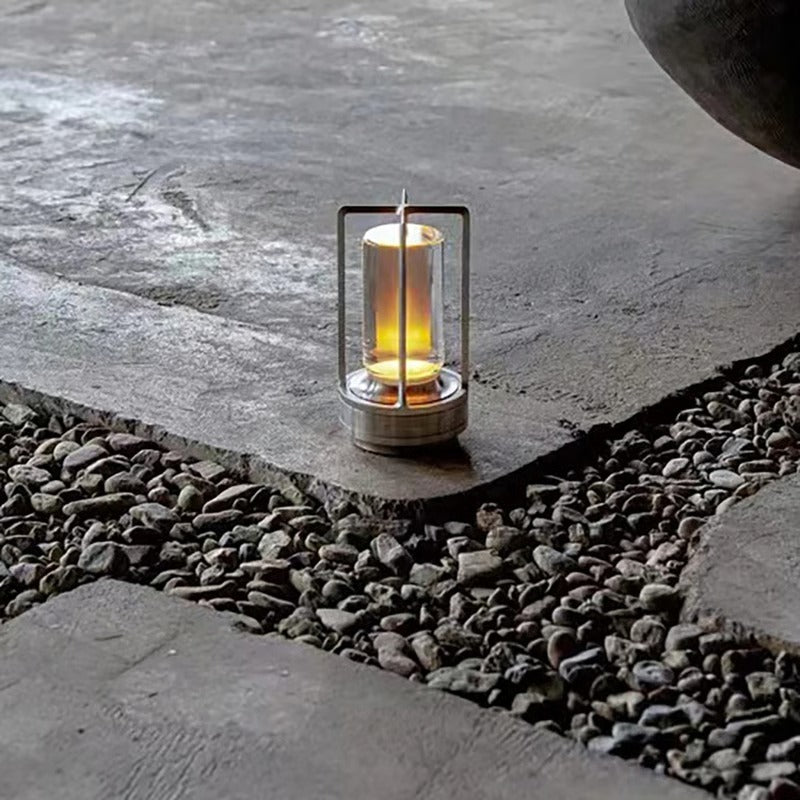 Rechargeable Portable LED Crystal Lantern Lamp – Cordless Desktop Design