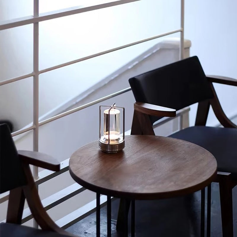 Rechargeable Portable LED Crystal Lantern Lamp – Cordless Desktop Design