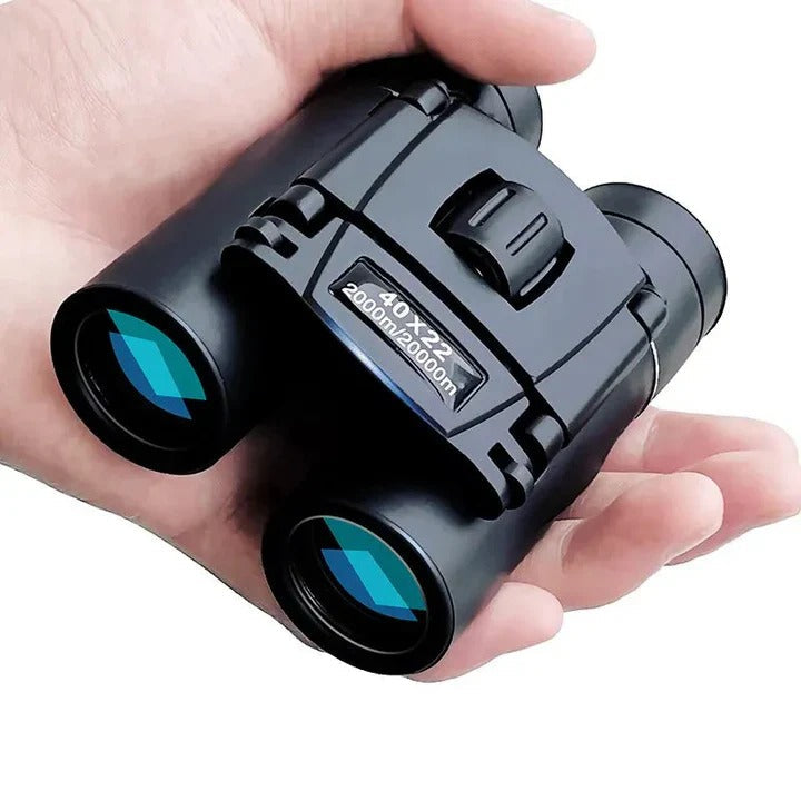Compact 40×22 Binoculars with Central Adjustment for Easy Viewing