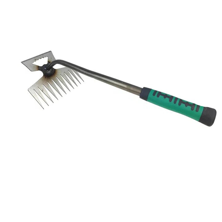 Upright Handle Weed Removal Tool with Foot Pedal