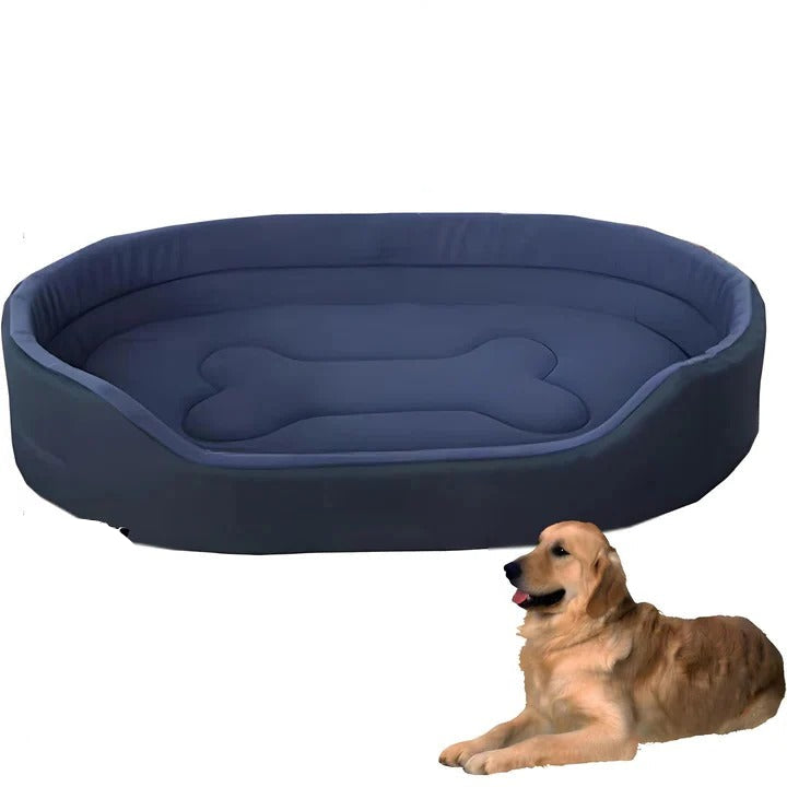 Eco-Friendly Washable Pet Bed Crafted from Recycled Cotton and Polyester