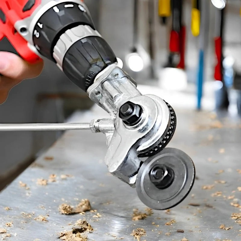 Metal Cutting Shear Tool for Use with Electric Lithium Drills