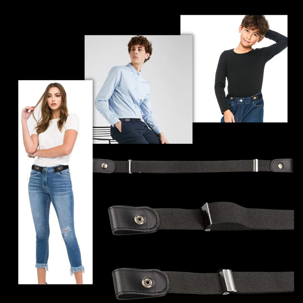Elastic Belt Without Buckle