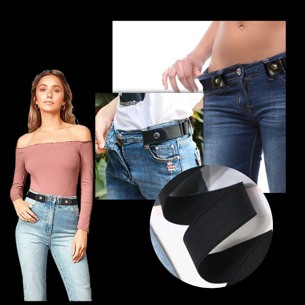 Elastic Belt Without Buckle