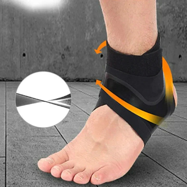 Criss Cross Compression Ankle Support Wrap - Adjustable Design
