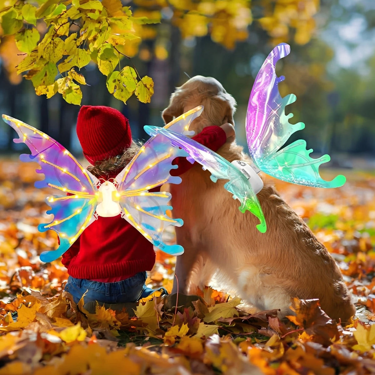 Fantasy Wing Costume Set for Creative Play and Imaginative Adventures