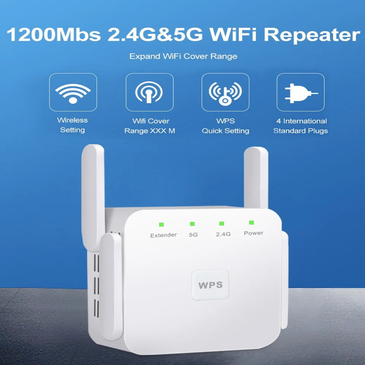 5G Signal Booster and Dual Band WiFi Range Extender