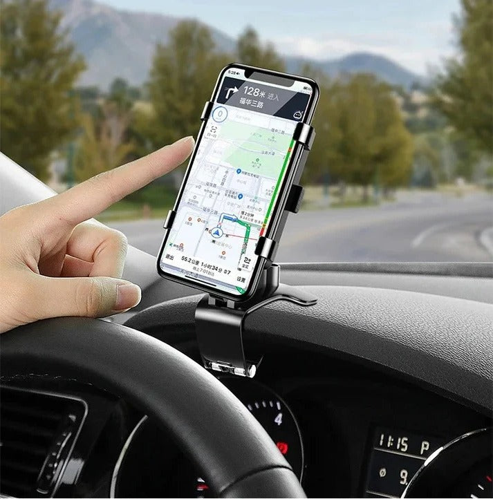 Rotating Design Car Phone Mount with Adjustable Features