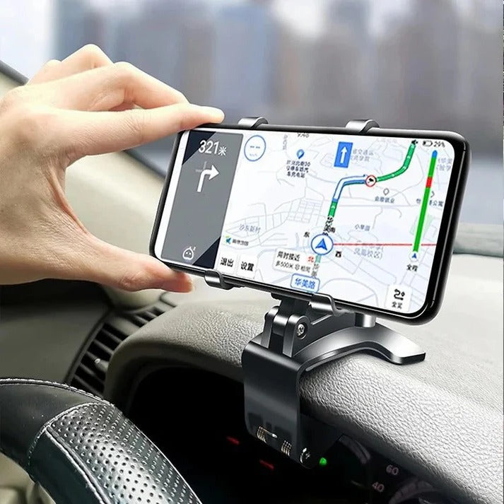 Rotating Design Car Phone Mount with Adjustable Features