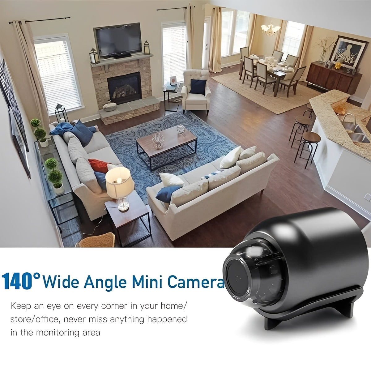 HD Mini Camera 1080P with Motion Detection Features