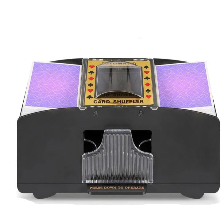 Automatic Card Shuffler with Battery Operation