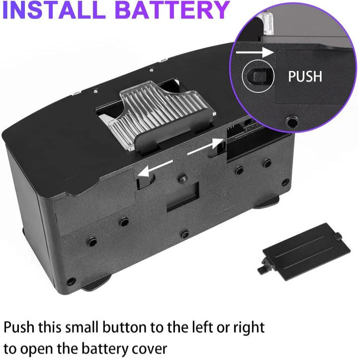 Automatic Card Shuffler with Battery Operation