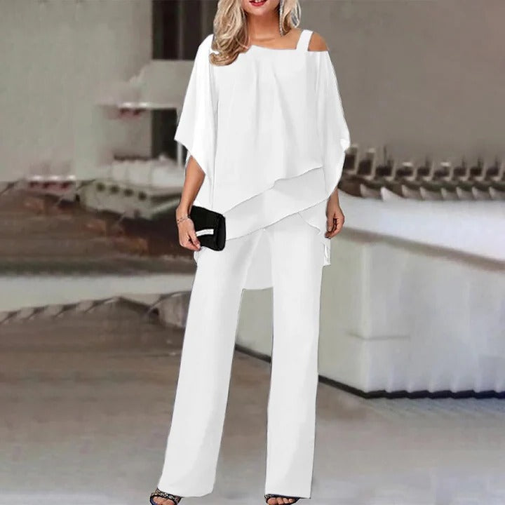 Elegant Set and Cold Shoulder Suit for Women