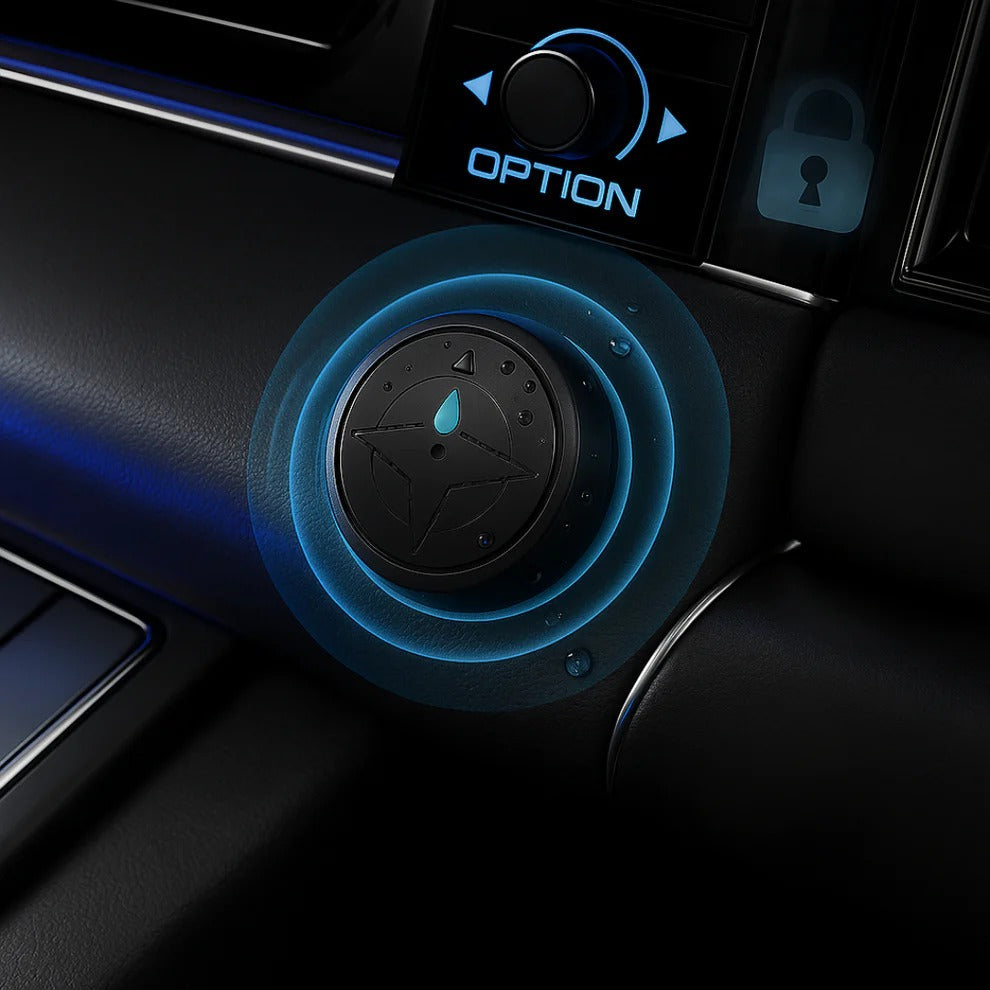 GPS Tracker and Magnetic Mount for Vehicle Monitoring