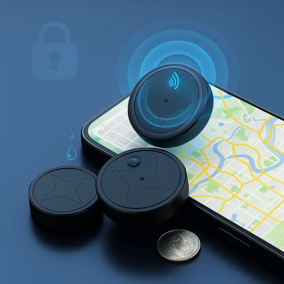 GPS Tracker and Magnetic Mount for Vehicle Monitoring