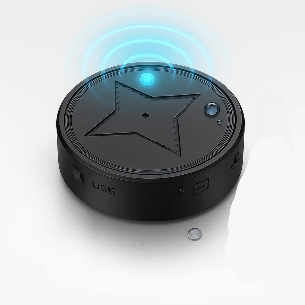 GPS Tracker and Magnetic Mount for Vehicle Monitoring