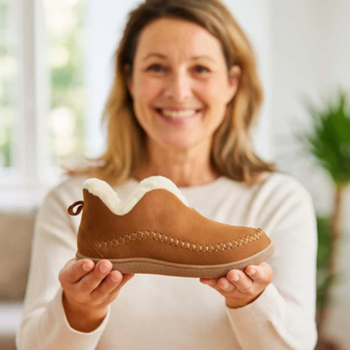 Orthopedic Fleece Shoes for Comfort and Support in Footwear
