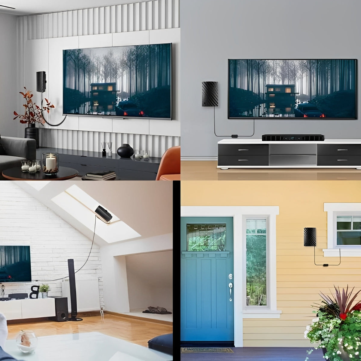 4K TV Aerial and Interior Antenna for High Definition Reception