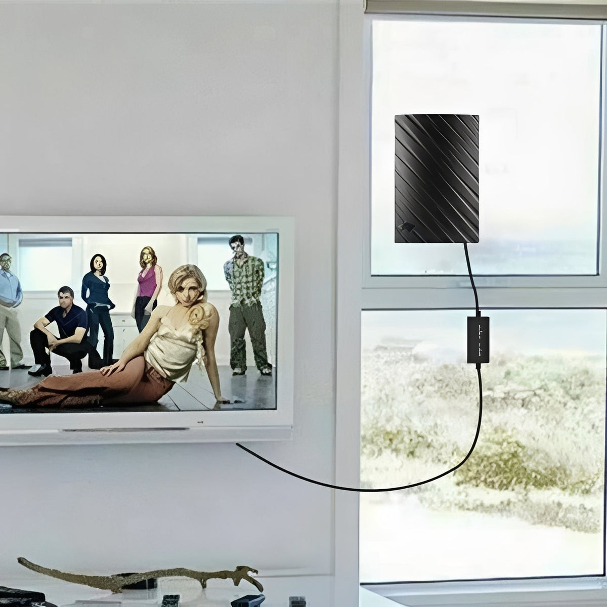 4K TV Aerial and Interior Antenna for High Definition Reception
