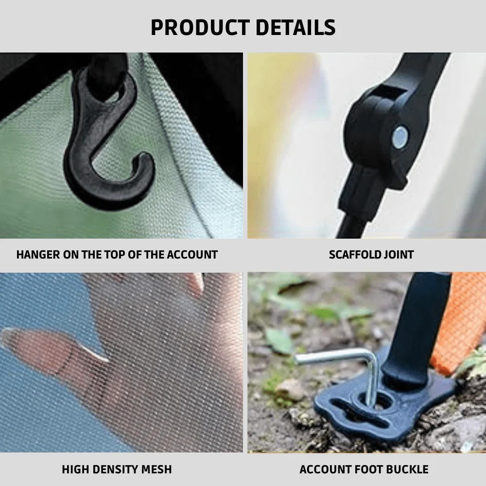 Pop-Up Tent for Camping and Instant Outdoor Shelter