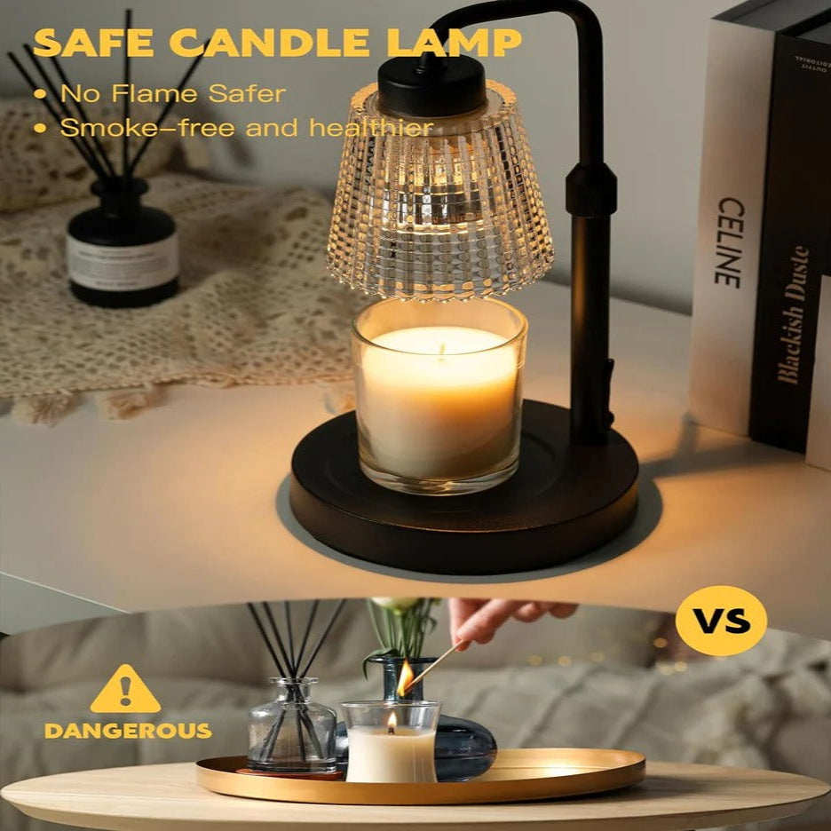 Adjustable Brightness Candle Heating Lamp
