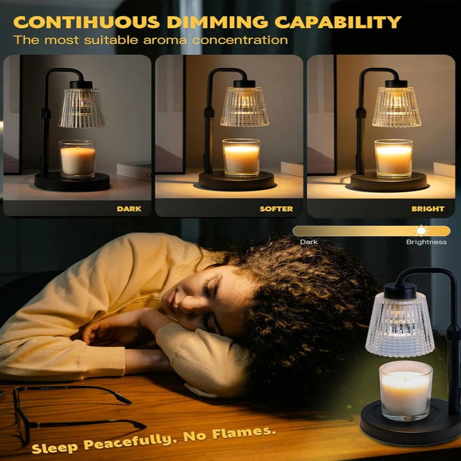 Adjustable Brightness Candle Heating Lamp