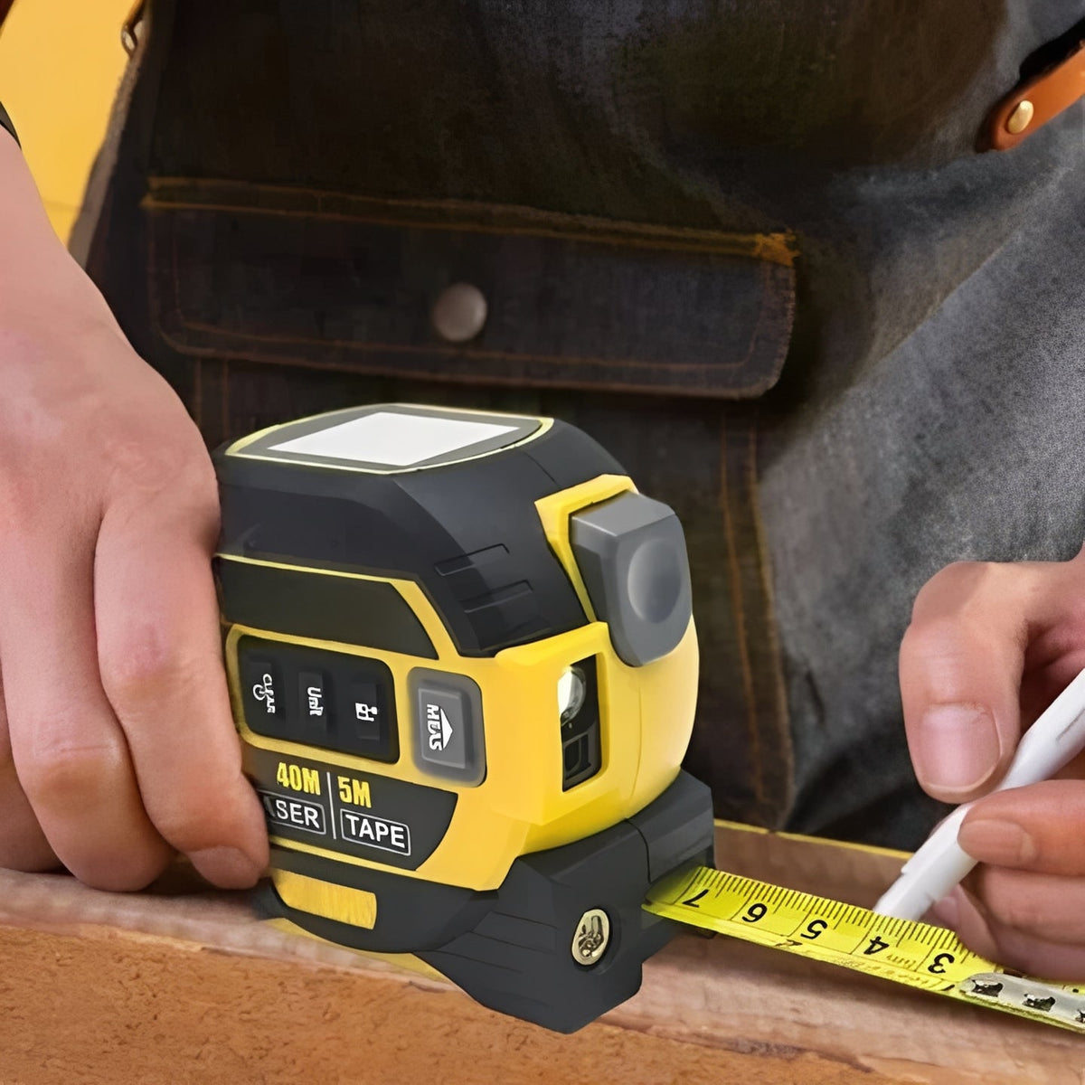 Infrared Sensor Digital Laser Measuring Tape