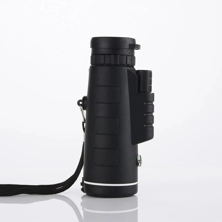 Smartphone-Compatible HD Monocular with Tripod Mount