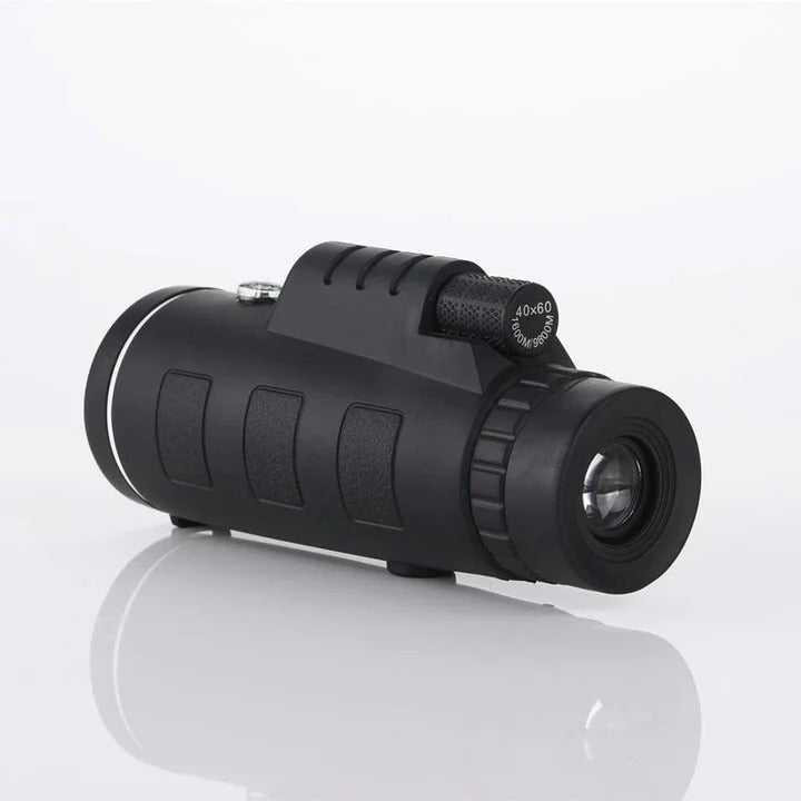 Smartphone-Compatible HD Monocular with Tripod Mount