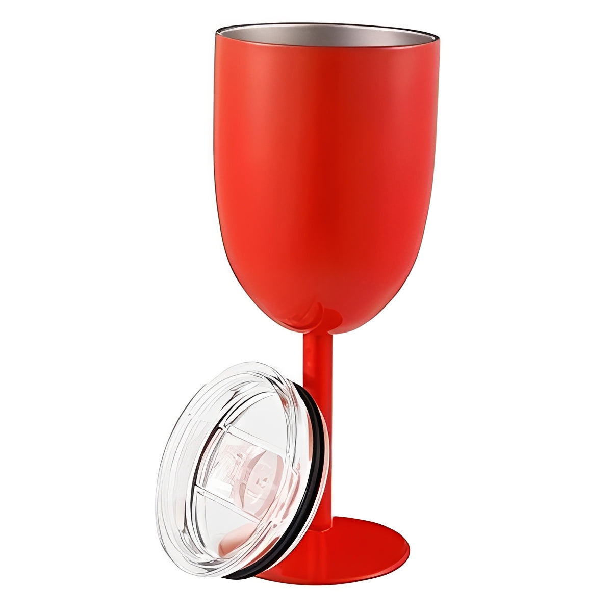 Insulated Wine Tumbler with Lid – Stainless Steel Design