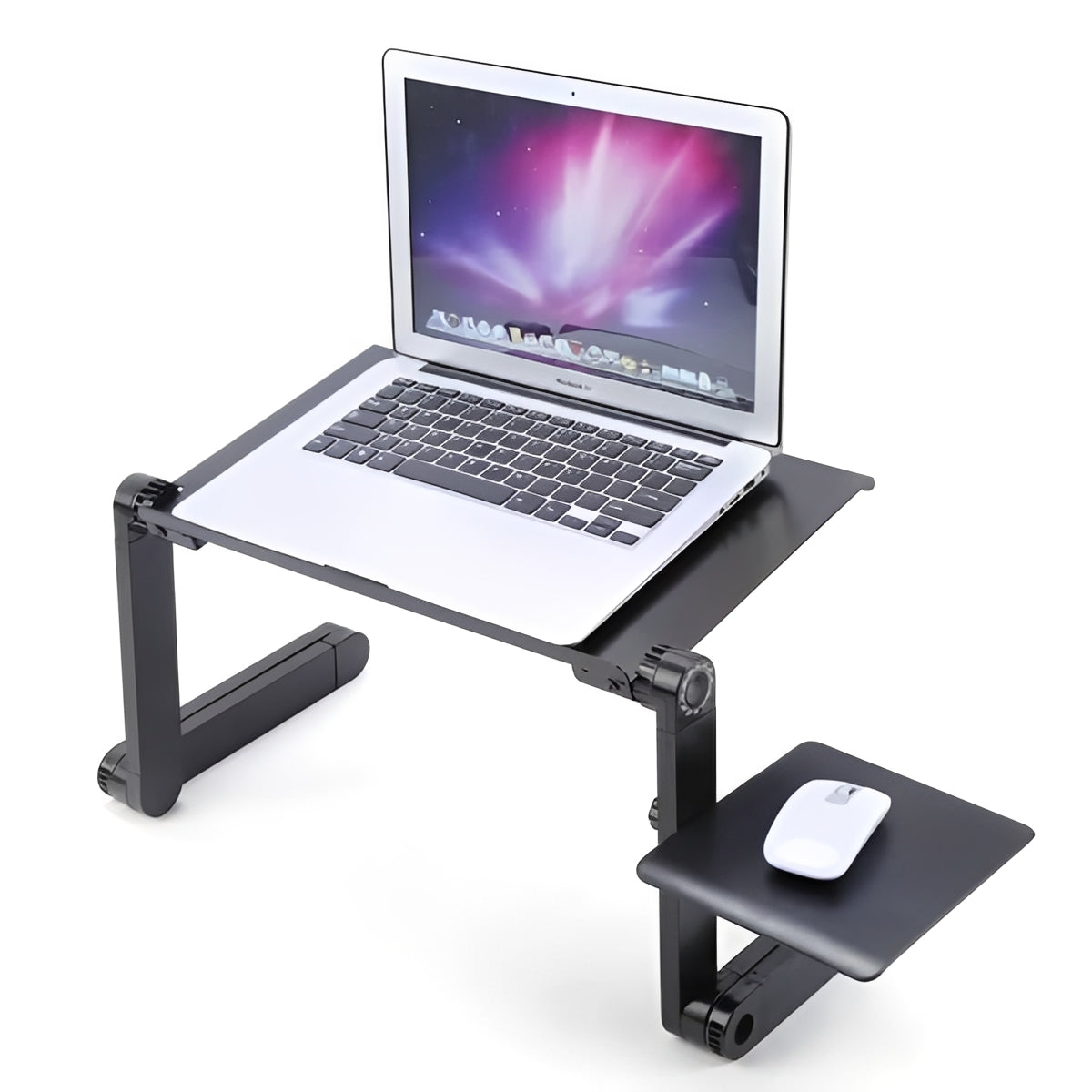 Ergonomic Desk Laptop Stand with Adjustable Height for Comfortable Viewing