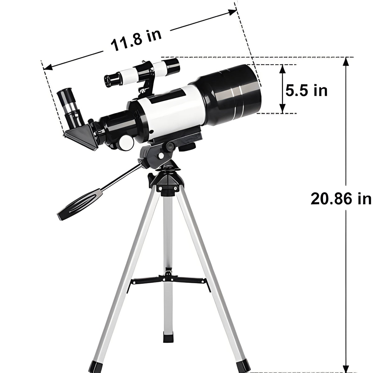 150x Zoom Telescope for Lunar Observation with Tripod Stand