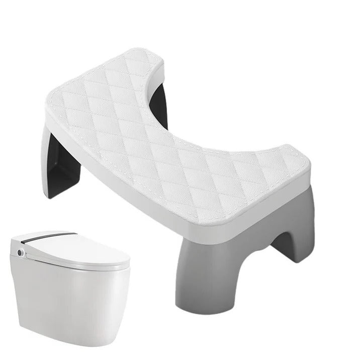 Non-Slip Base Squat Stool for Toilets – Space-Saving Design