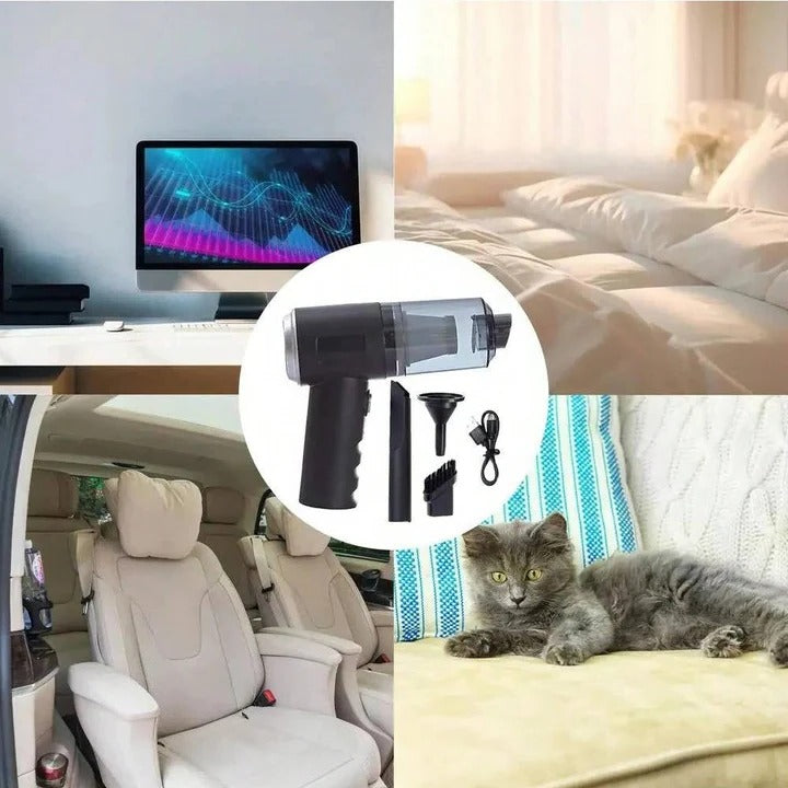 Portable Wireless Vacuum for Car Interior Maintenance