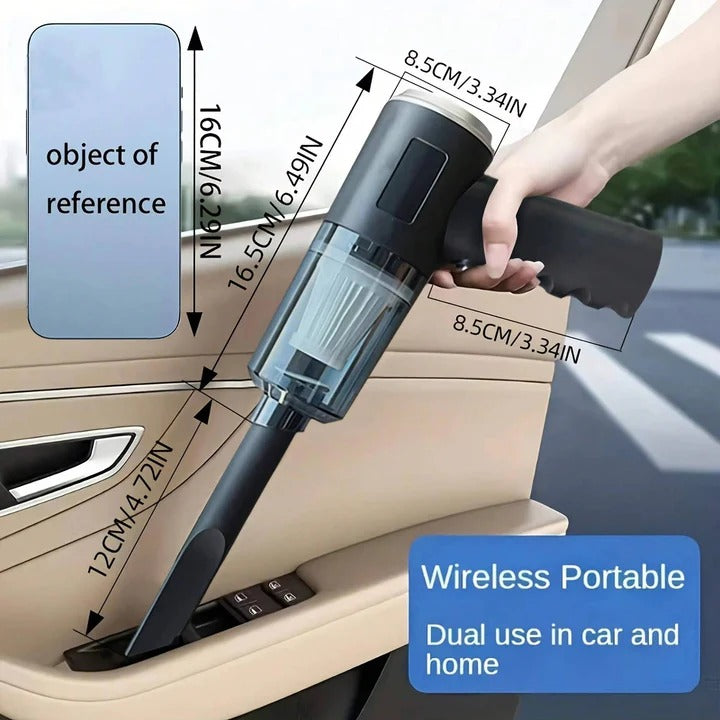 Portable Wireless Vacuum for Car Interior Maintenance
