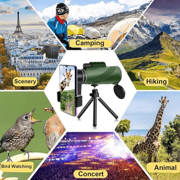 Portable Handheld Telescope for Outdoor Observation