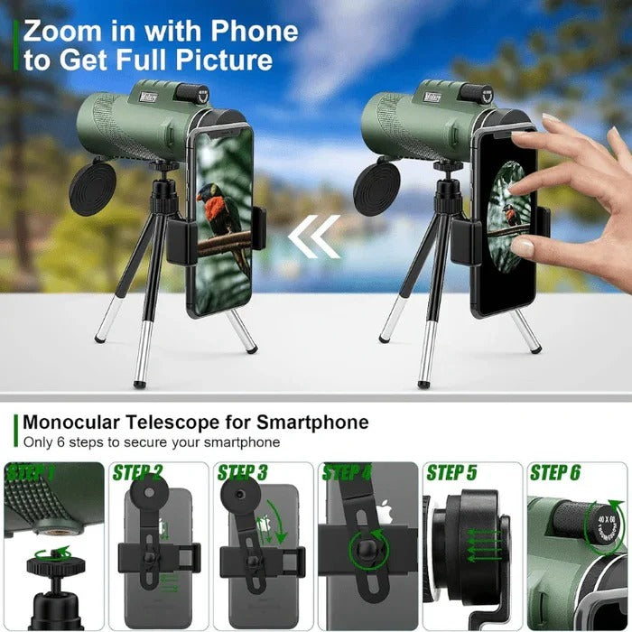 Portable Handheld Telescope for Outdoor Observation