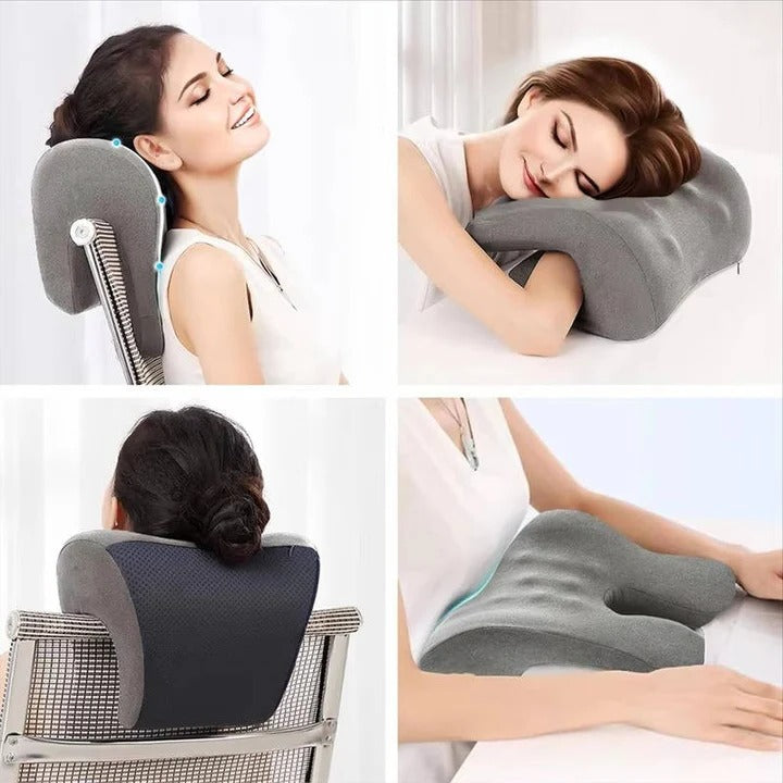 Ergonomic Adjustable Pillow for Office Chair Neck Support