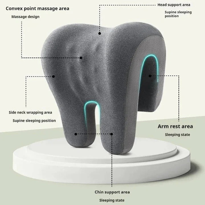 Ergonomic Adjustable Pillow for Office Chair Neck Support