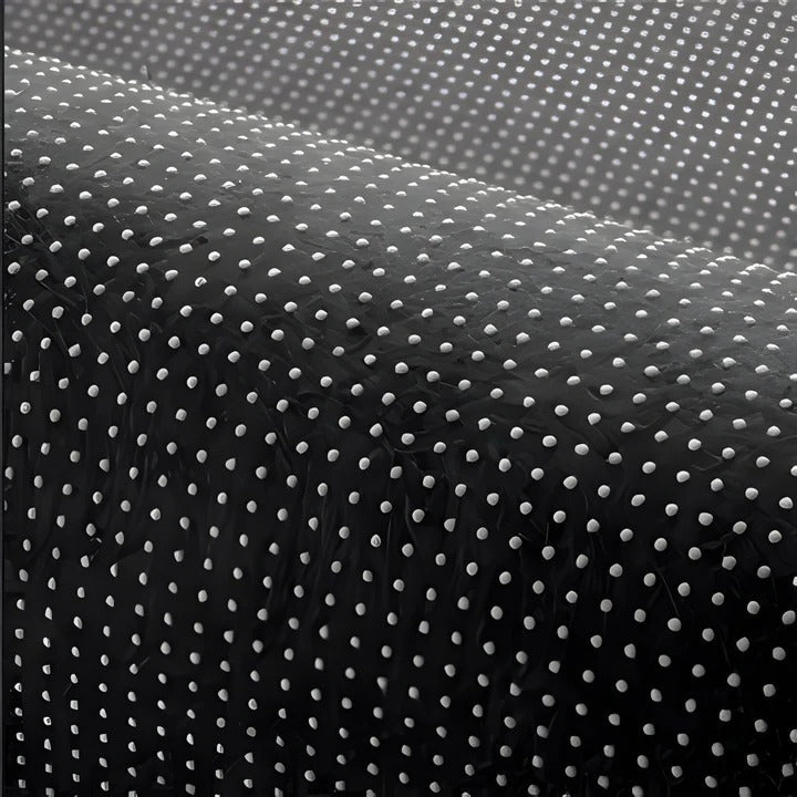 Textured Center Design Area Rug for Desk - Woven Style