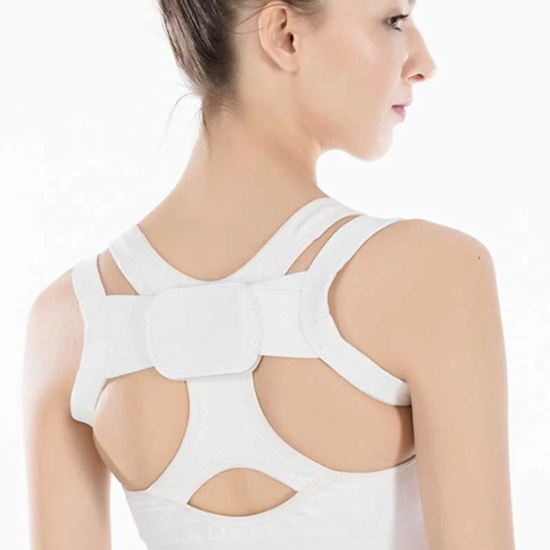 Posture Corrector Brace for Upper Back - Adjustable Support