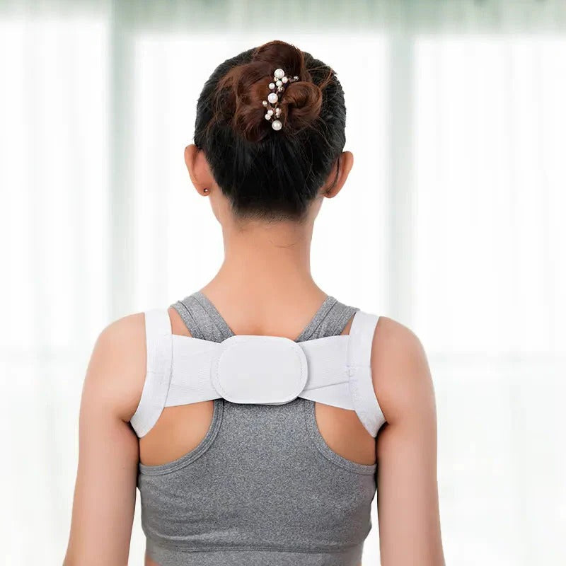 Posture Corrector Brace for Upper Back - Adjustable Support
