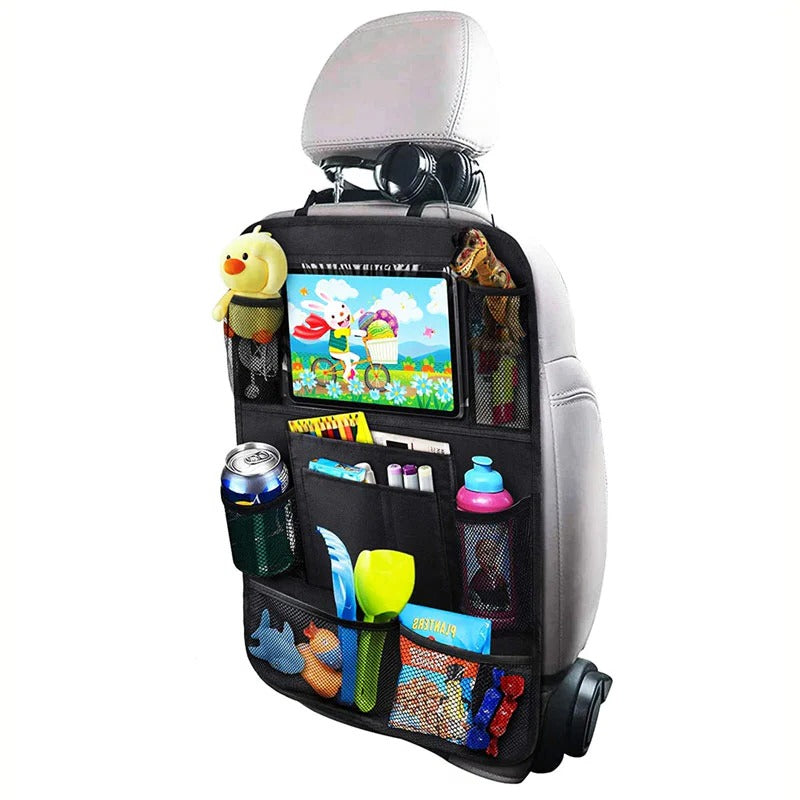 Multi-Pocket Storage Organizer for Backseat of Car
