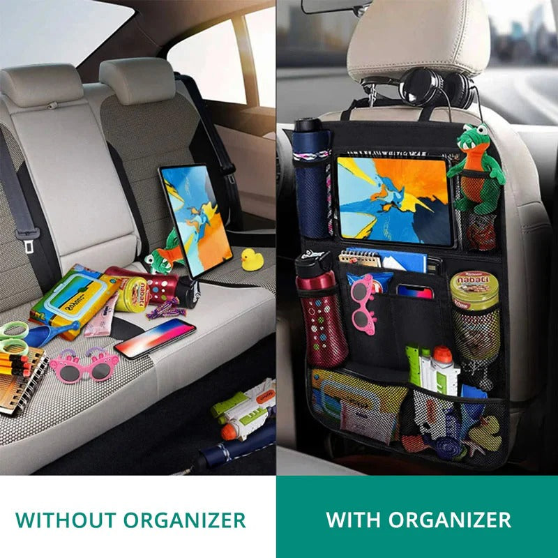 Multi-Pocket Storage Organizer for Backseat of Car